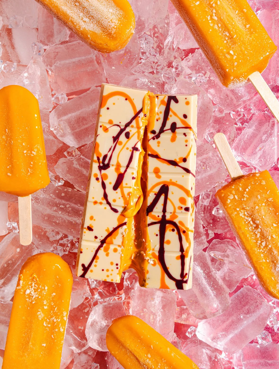 Fix Dessert Chocolatier Time To Mango - 1x Chocolate Bar