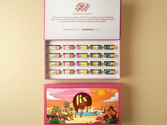Fix Dessert Chocolatier - Fix Mini Hero Box - 20 Pieces - Ramadan Limited Edition x1 Box